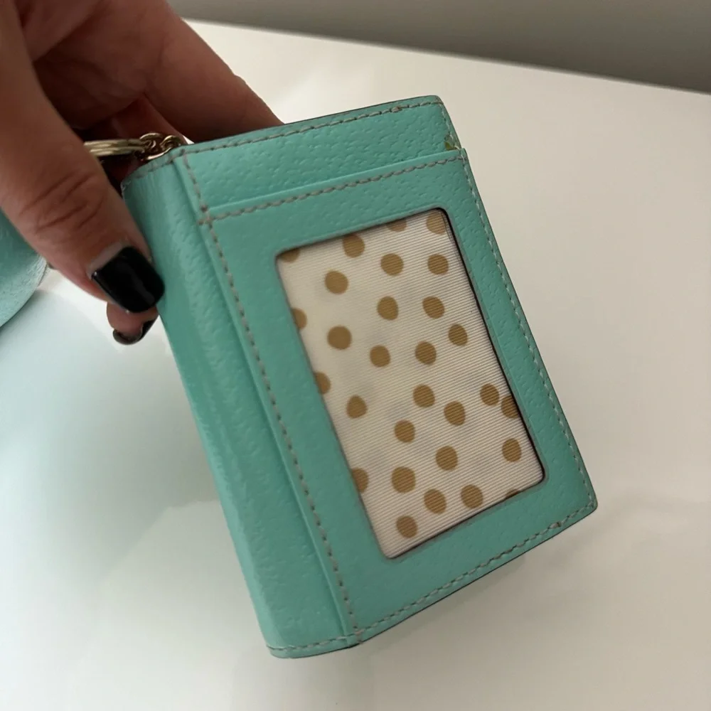 Kate Spade -‎ Tiffany Blue Crossbody & Wallet Set, RARE